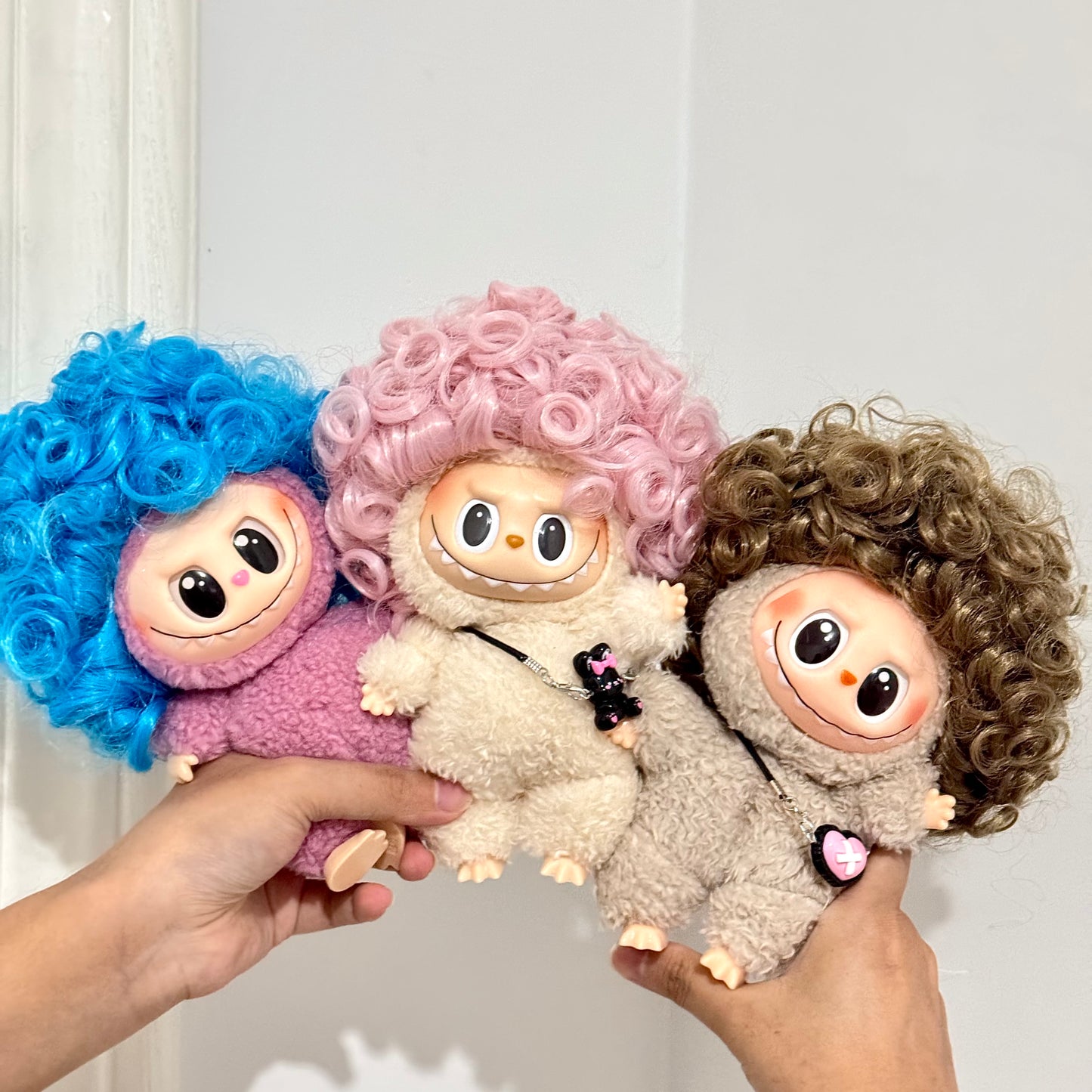Labubu Curly Afro Wig