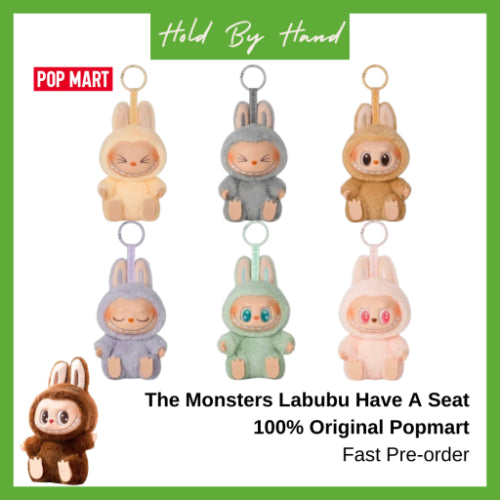 The Monsters Labubu Have a Seat Vinyl Face Blind Box