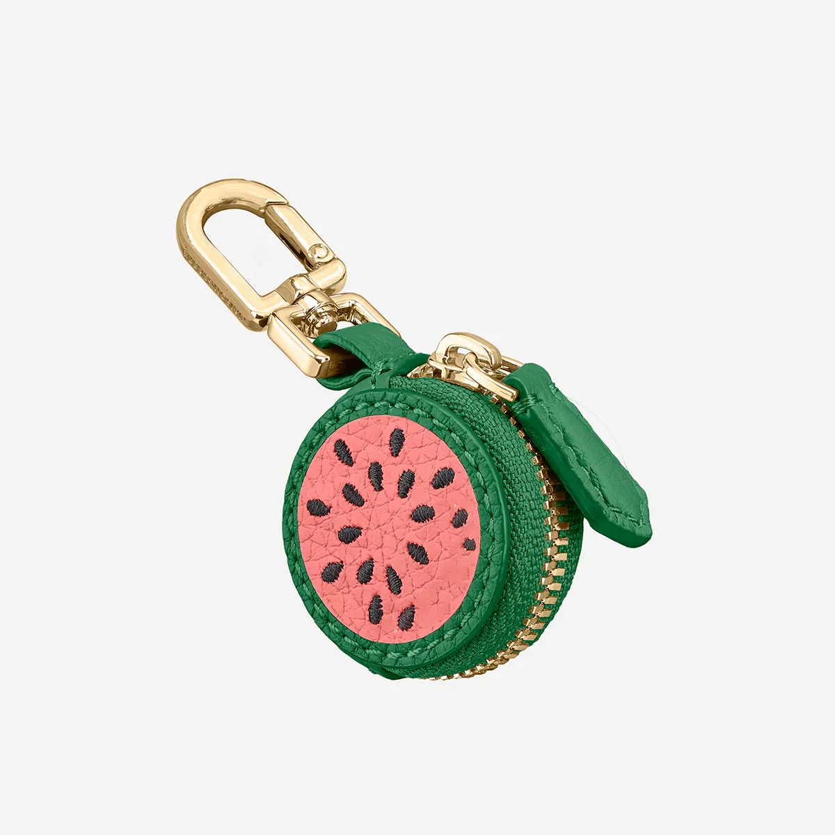 Fruit Slice Handmade Pouch Keychain Charm