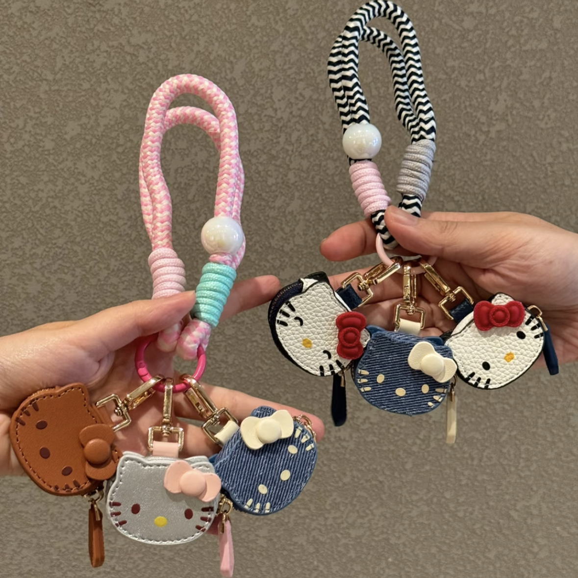 Kitten Face Handmade Leather Charm