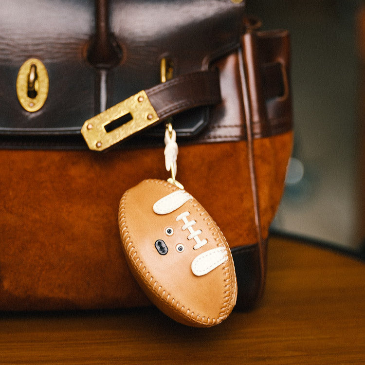 Doggo Ball Handmade Leather Charm