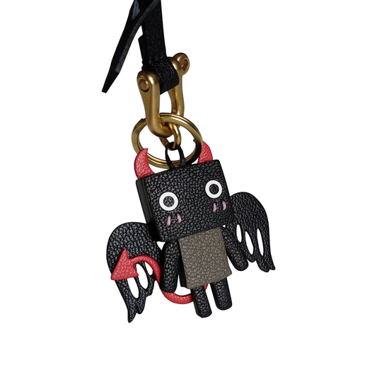 Heaven & Hell Handmade Leather Charm