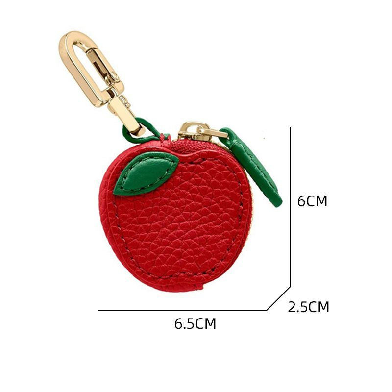 Mini Fruit Handmade Pouch Keychain Charm
