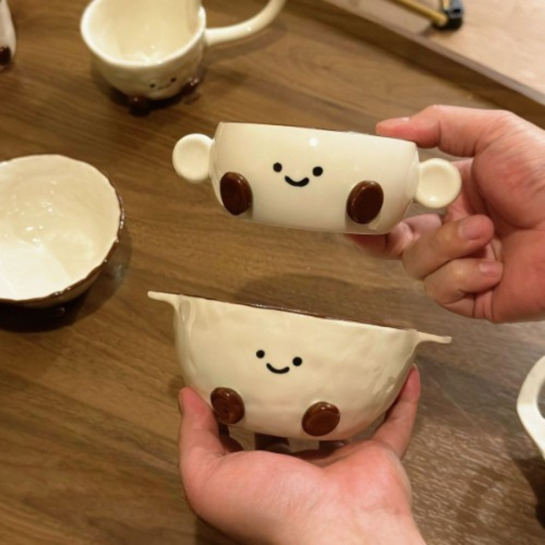 Smiley Choco Legs Ceramic Collection