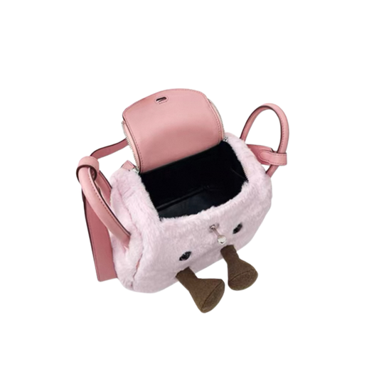 Baby Pink Cuddle Fluff Bag