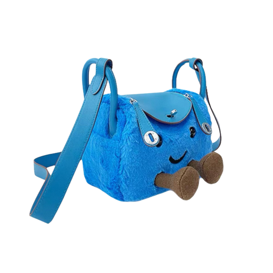 Sky Blue Cuddle Fluff Bag