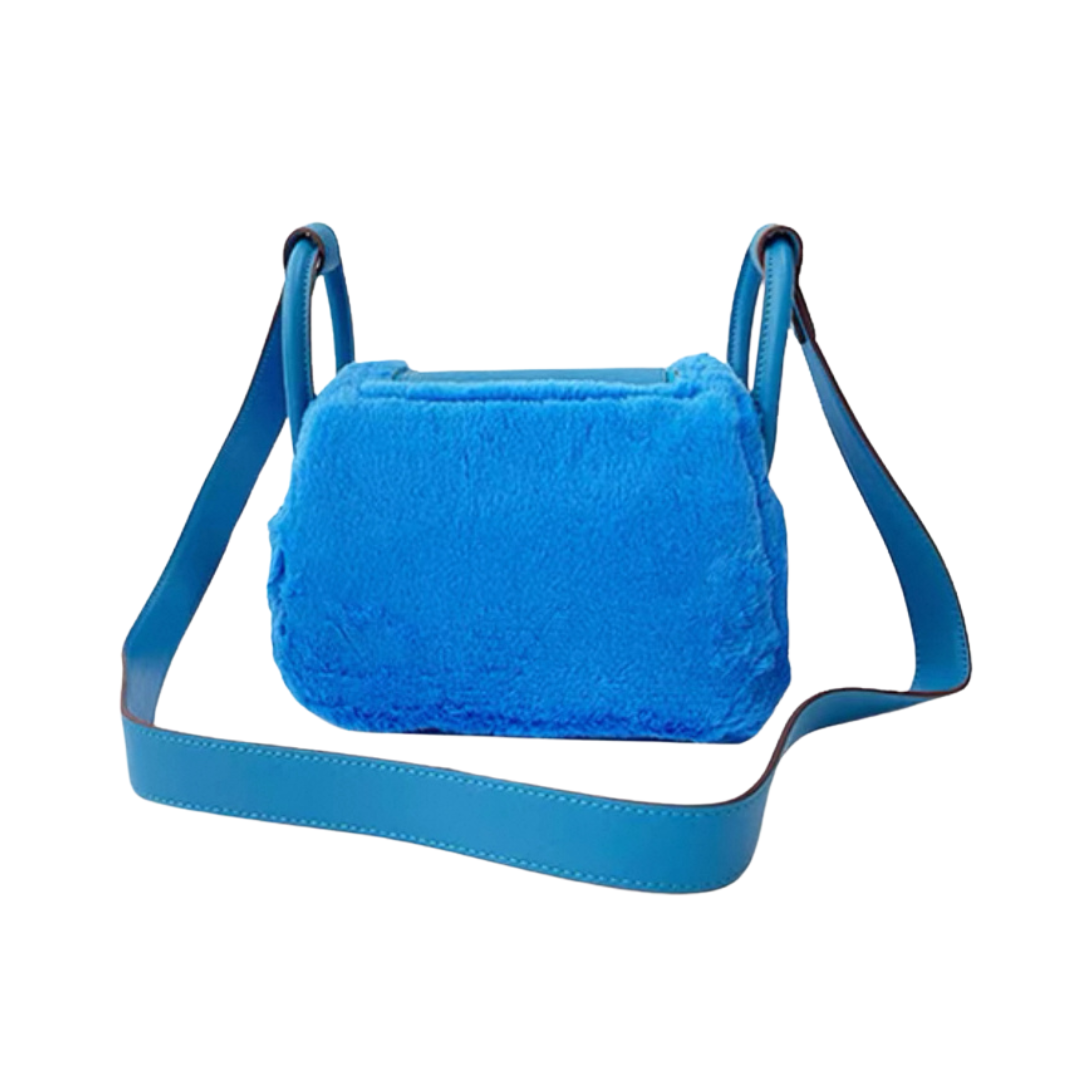 Sky Blue Cuddle Fluff Bag