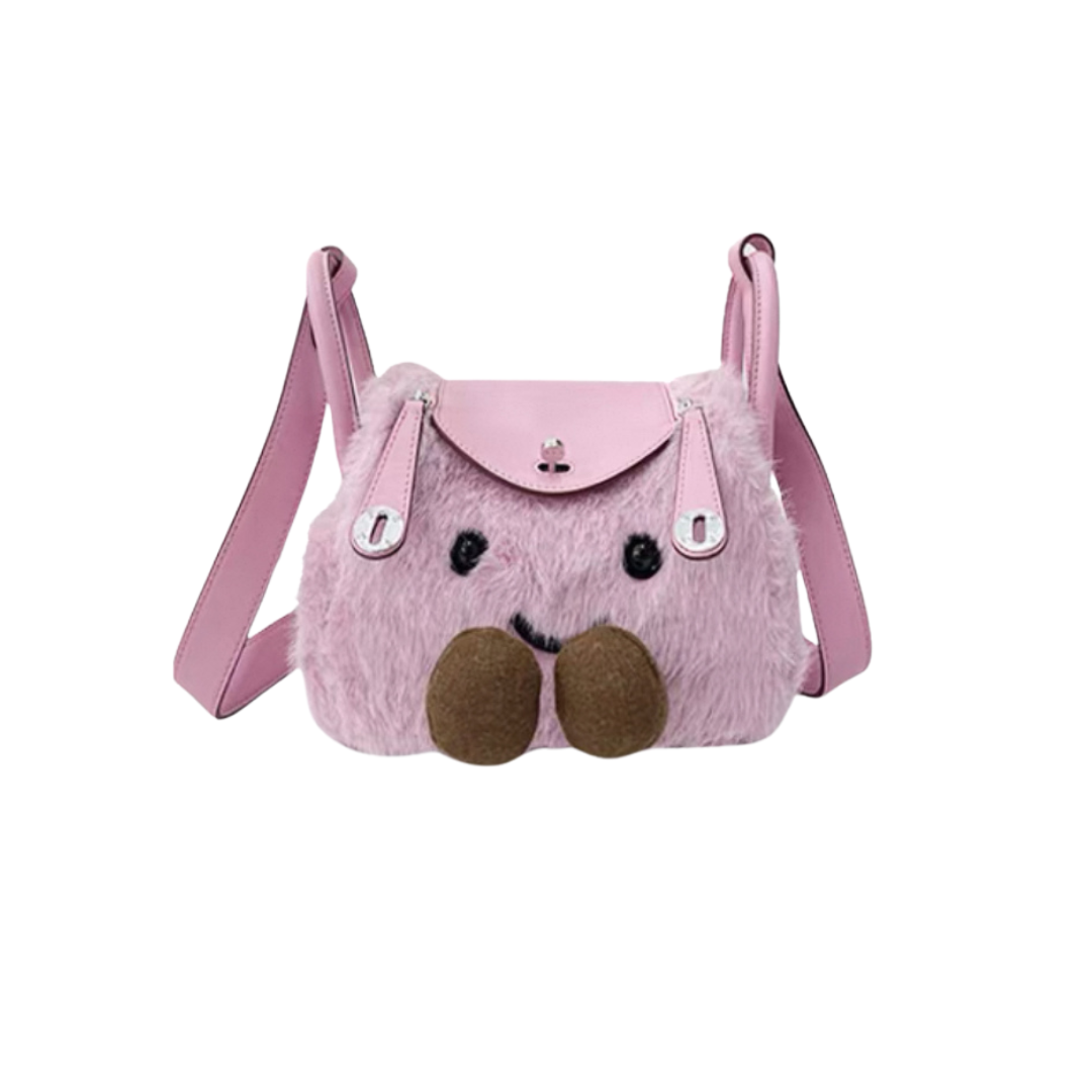Dusty Rose Cuddle Fluff Bag
