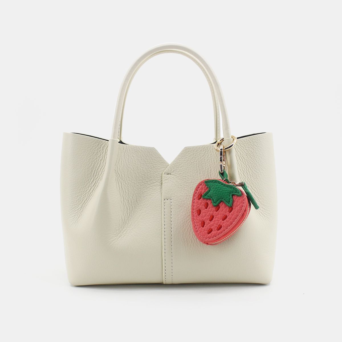 Mini Fruit Handmade Pouch Keychain Charm