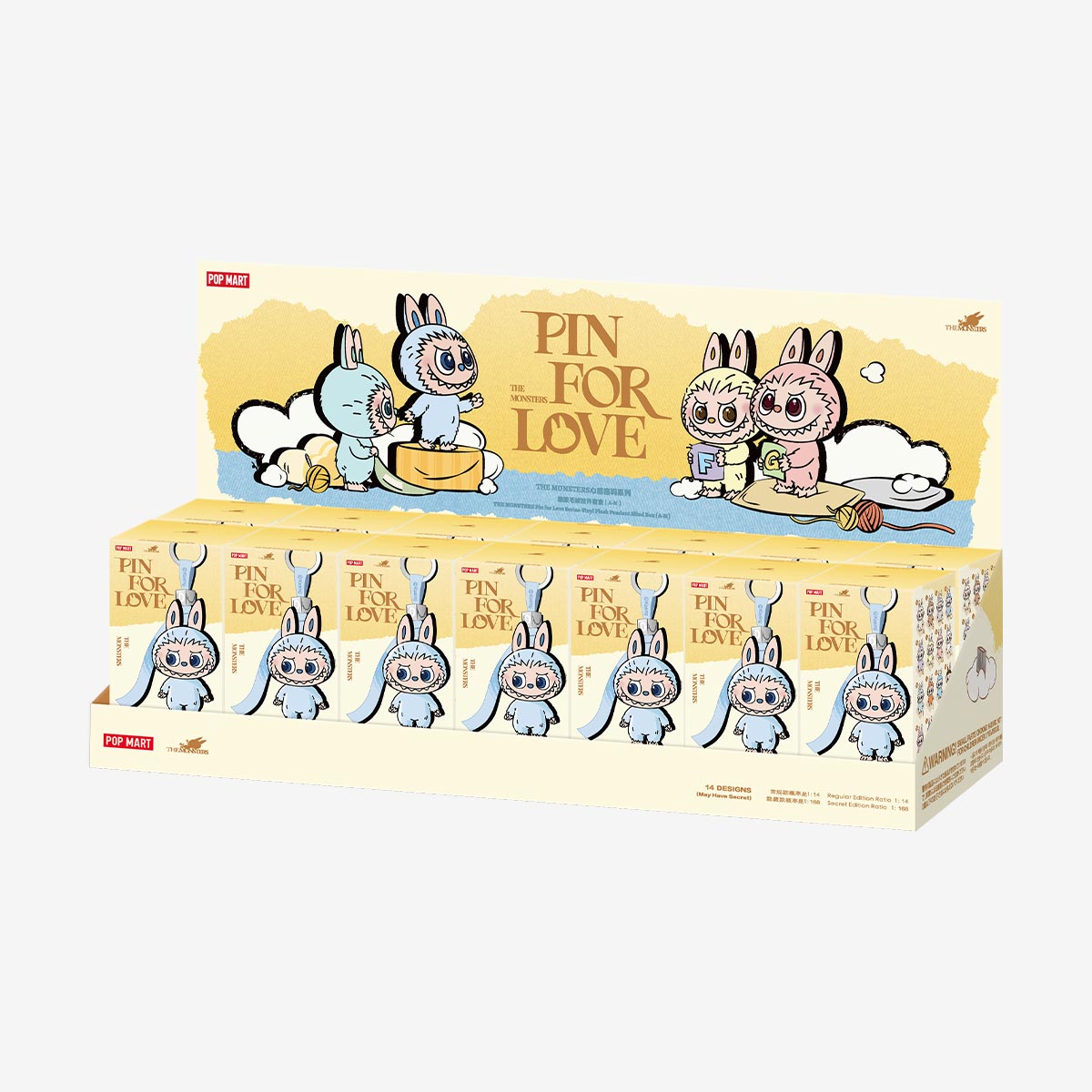 Labubu Pin For Love A-M