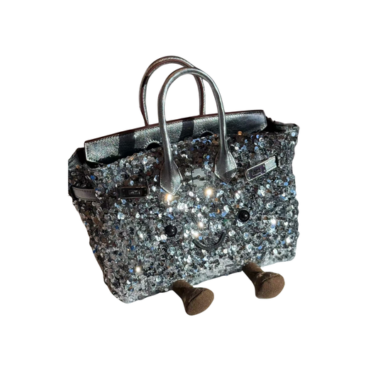 Classic Disco Ball Fluff BK Bag