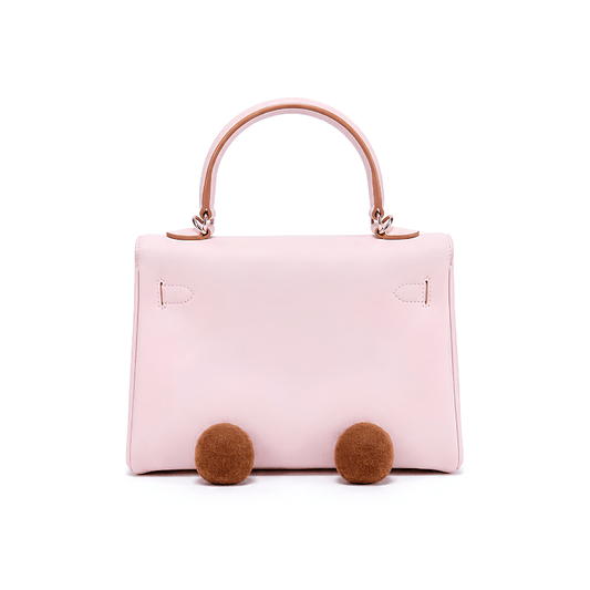 Classic Petal Rose Fluff Clarette Bag