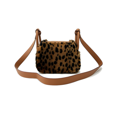 Leopard Cuddle Fluff Bag