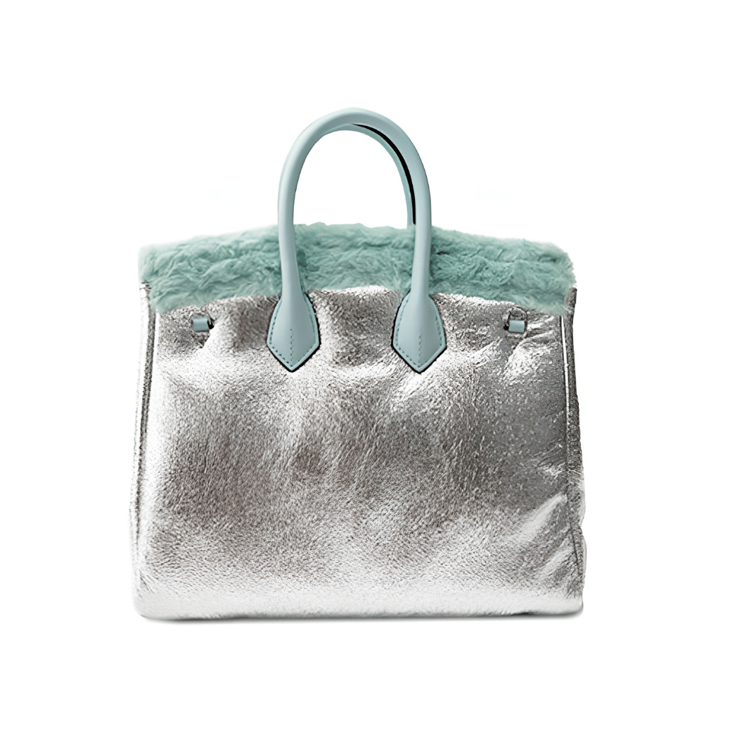 Classic Mint Silver Fluff Melt BK Bag