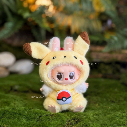 Labubu Pokemon Inspired Outfit Pikachu Evee