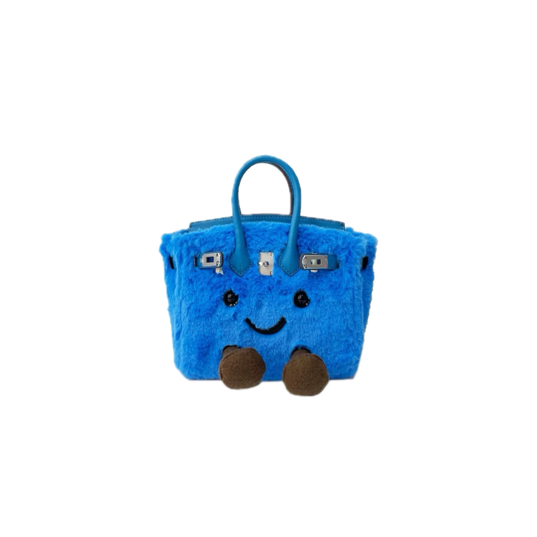 Grande Blue Fluff BK Bag