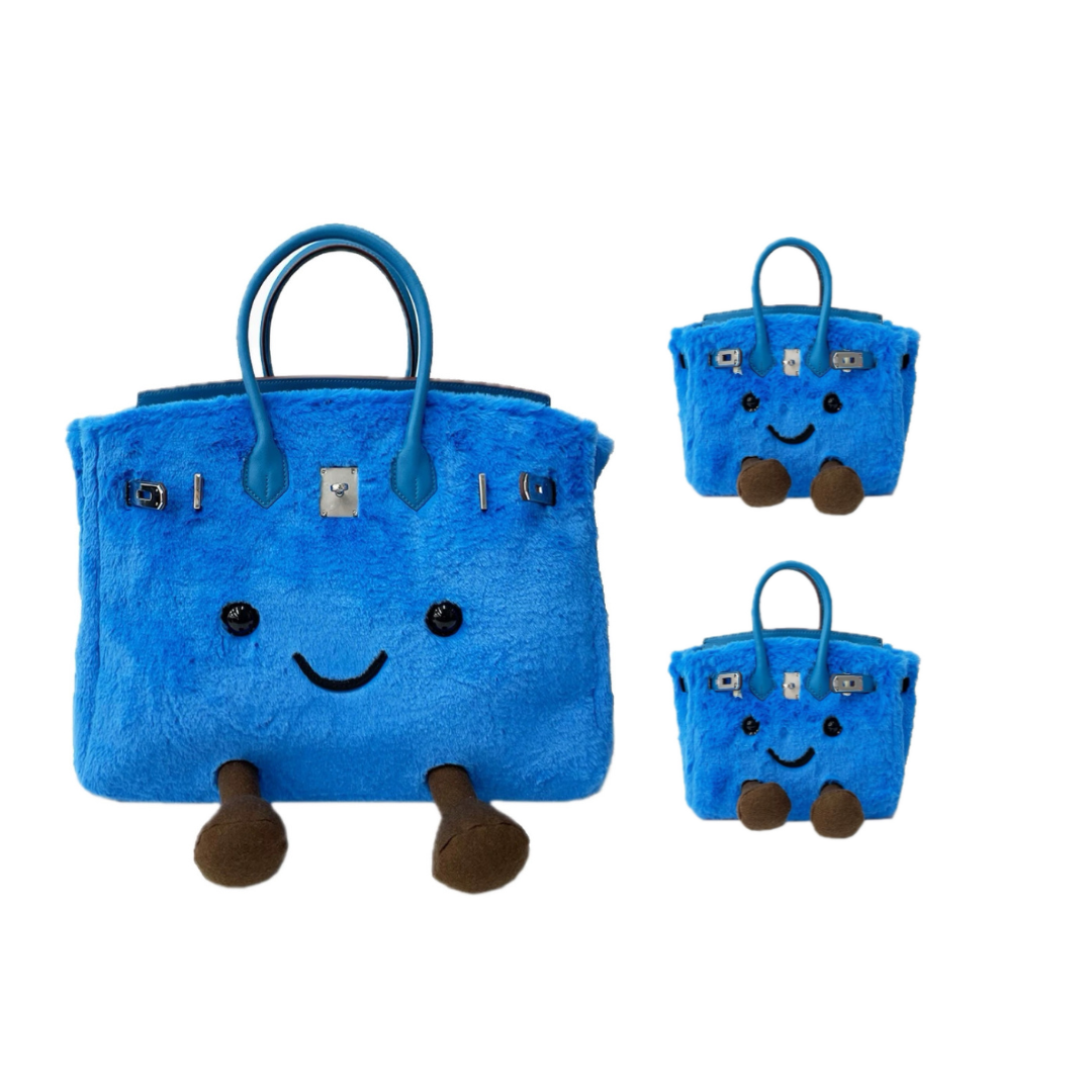 Grande Blue Fluff BK Bag