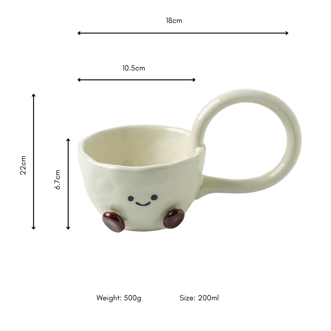 Smiley Choco Legs Ceramic Collection