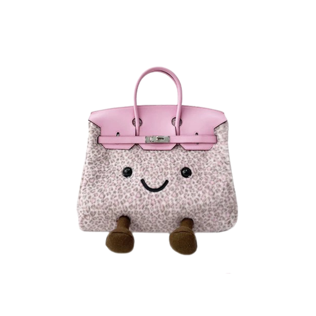 Classic Rose Leopard BK Bag