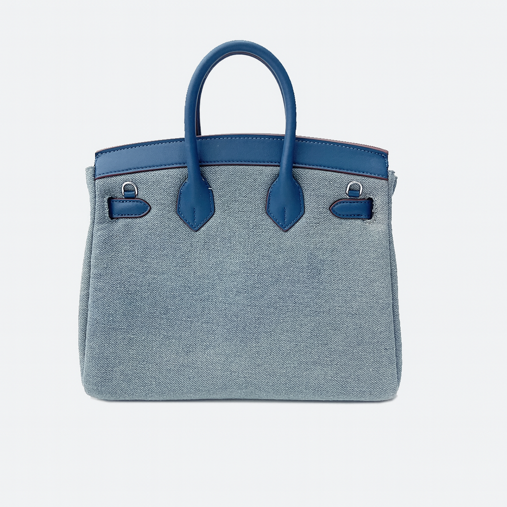 Classic Denim Fluff Bag