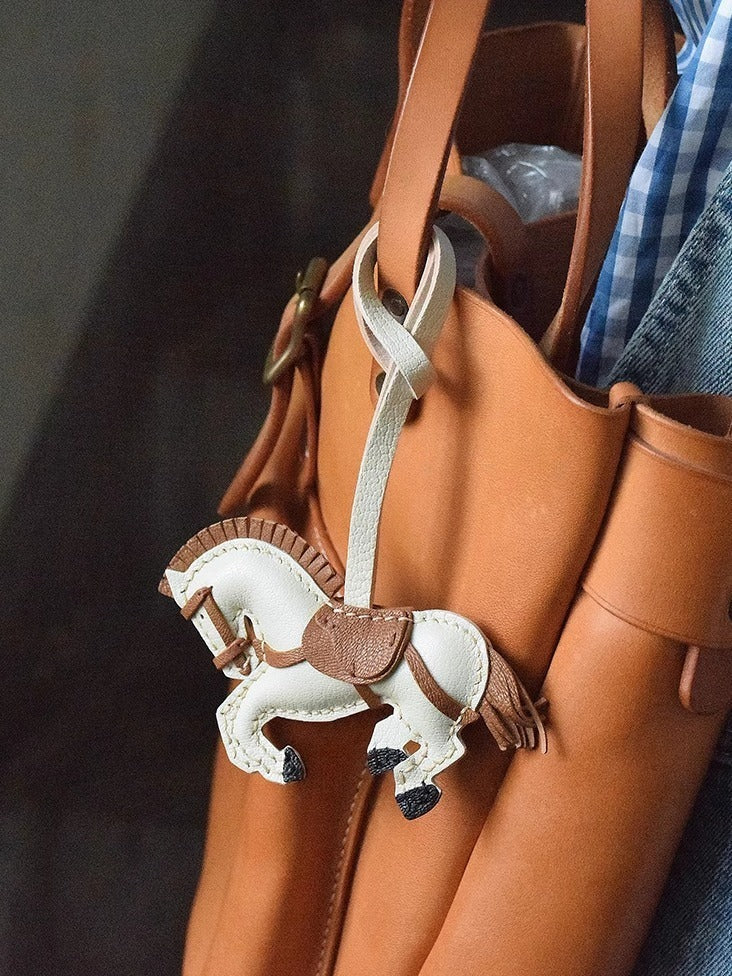 Equinox Horse Leather Charm