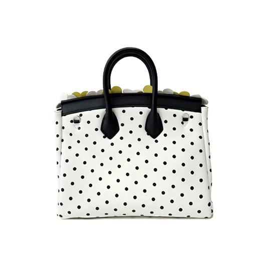 Classic Daisy Dot Fluff BK Bag