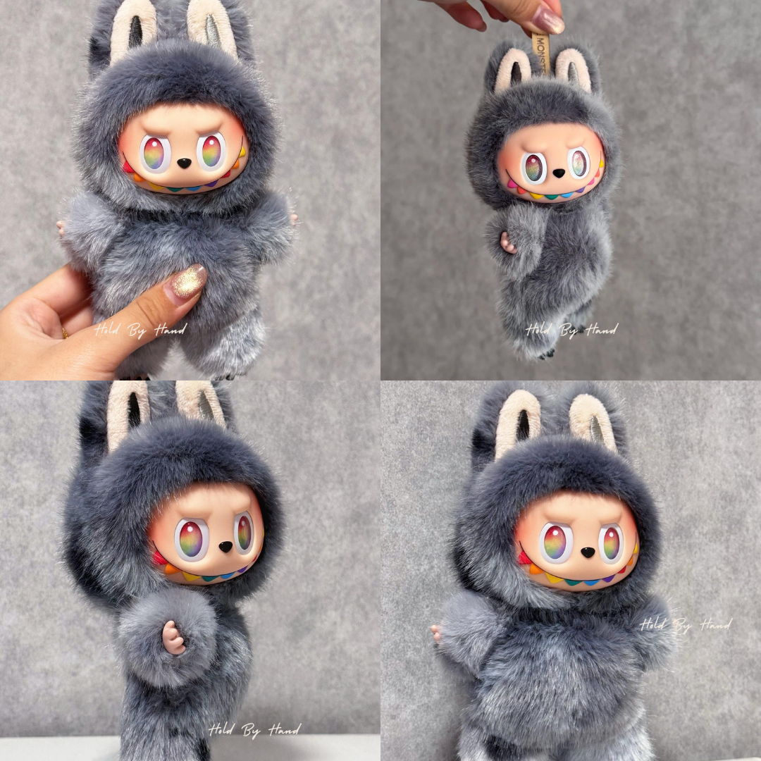 Custom Labubu Plush – Big Into Energy ID Variant. Handmade using Custom Labubu Plush – Big Into Energy ID Variant. Handmade using