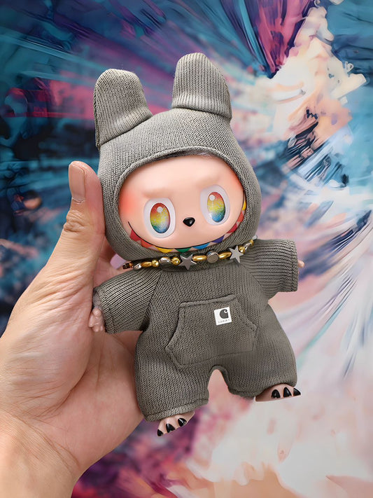 Labubu Cozy Nomad Set – Autumn Explorer Clothing | Fits 17cm Labubu Plush Figures