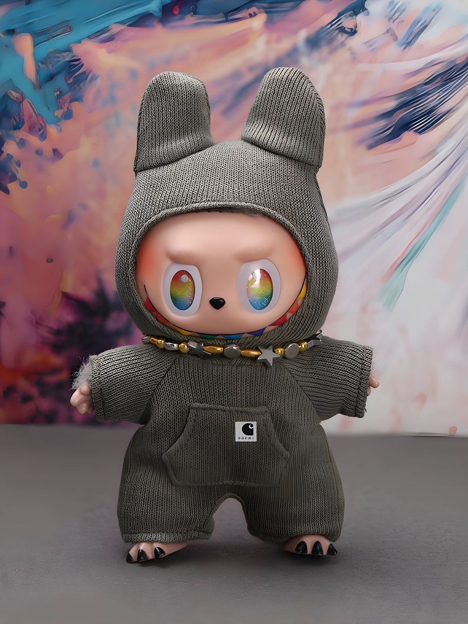 Labubu Cozy Nomad Set – Autumn Explorer Clothing | Fits 17cm Labubu Plush Figures