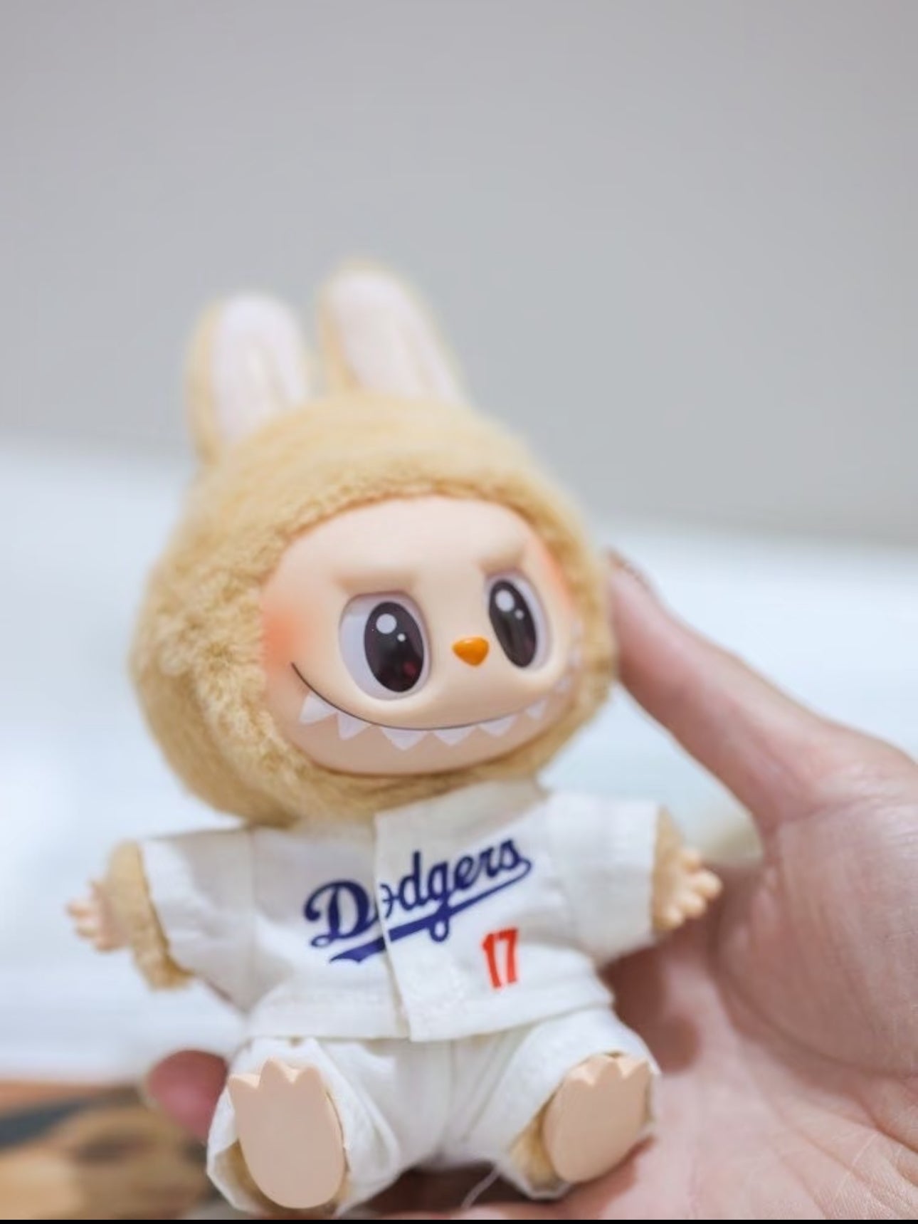 LA Dodgers Baseball Labubu Outfit