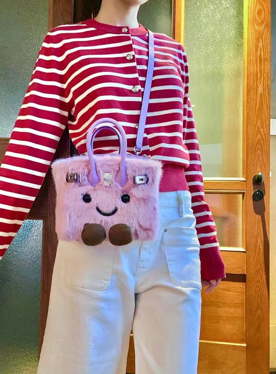 Grande Purple Fluff BK Bag