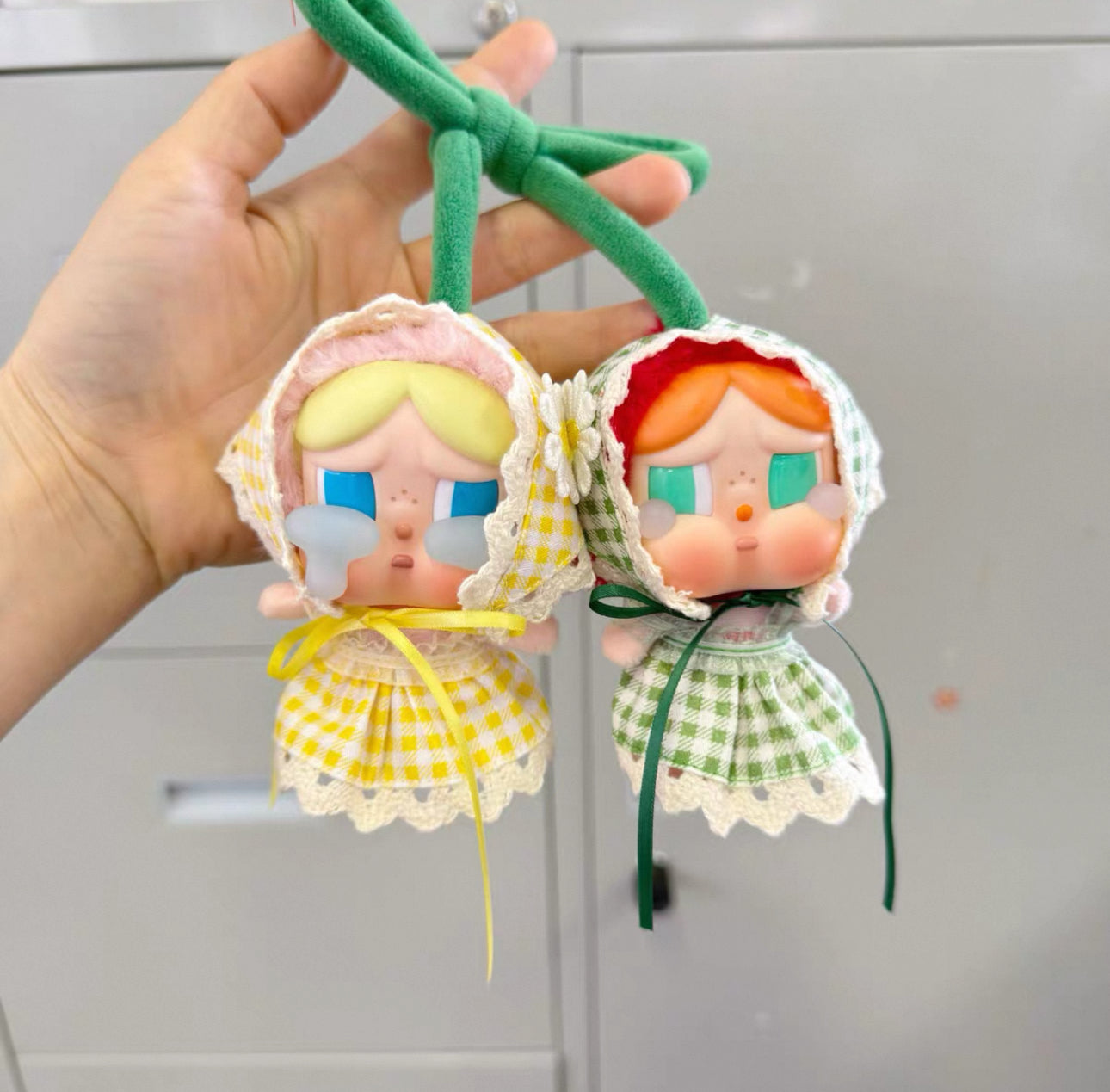 Crybaby Cherry Clothes Green-Yellow