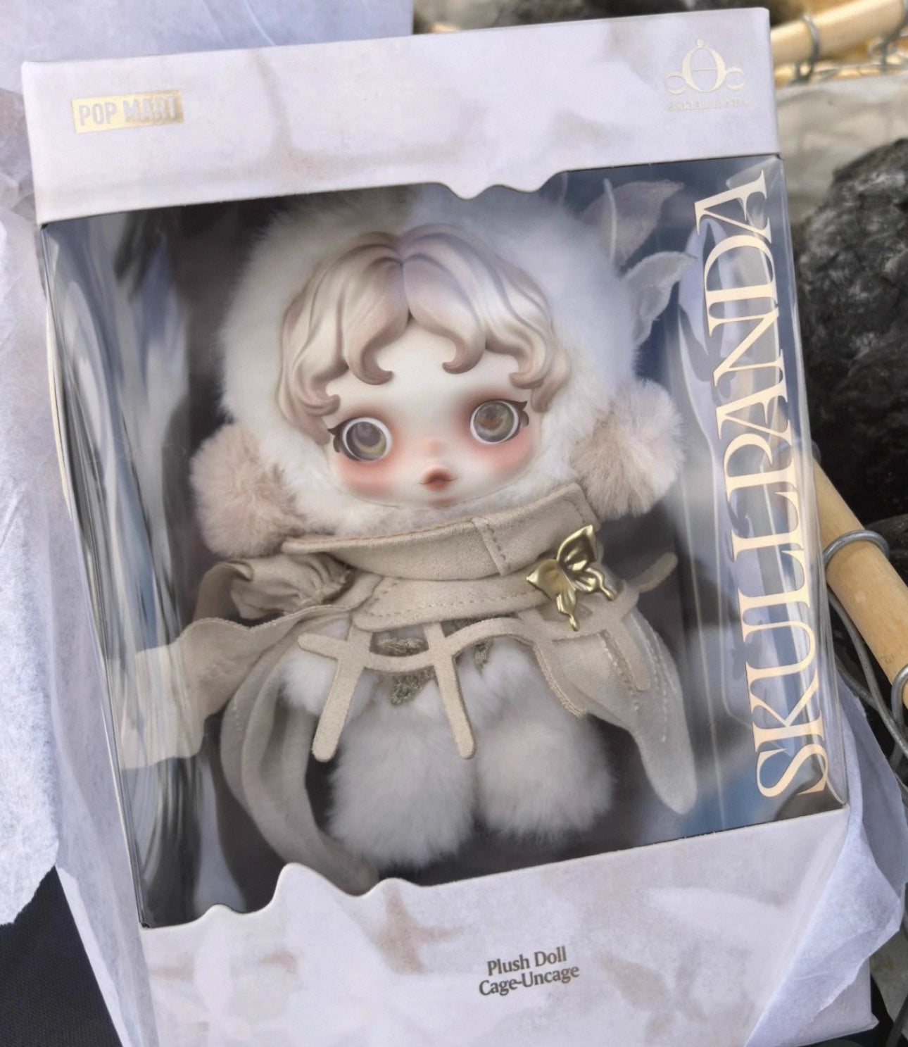 Skullpanda Plush Doll Cage - Unchage Limited Edition