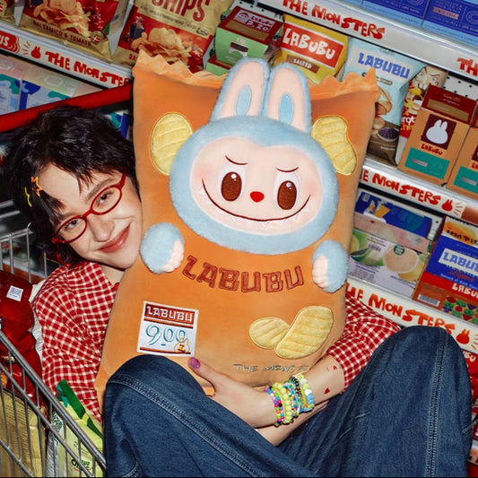 Labubu Wacky Mart Chips Pillow