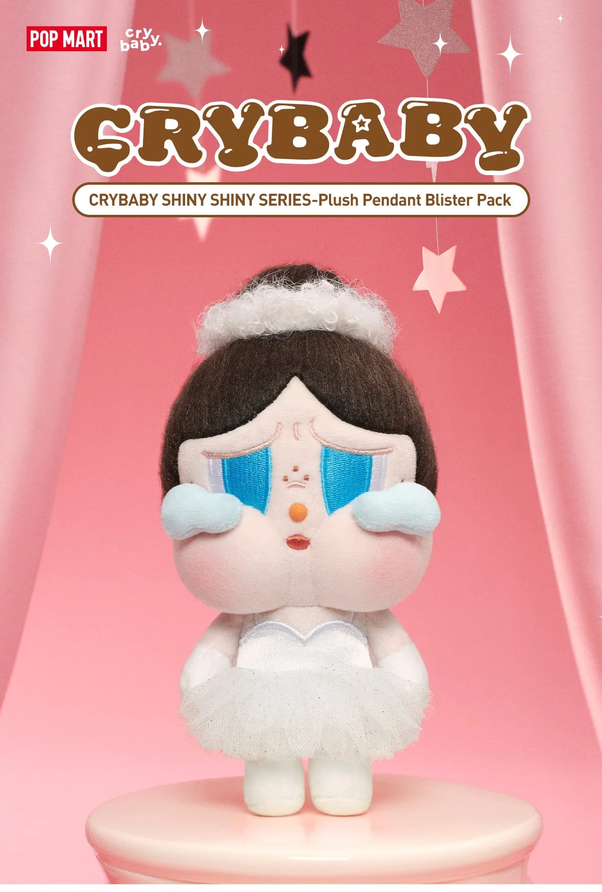 CRYBABY SHINY SHINY SERIES - Plush Pendant Blister Pack