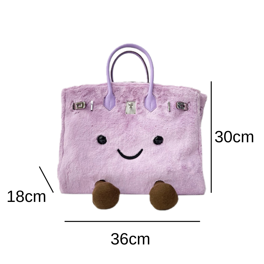 Grande Purple Fluff BK Bag