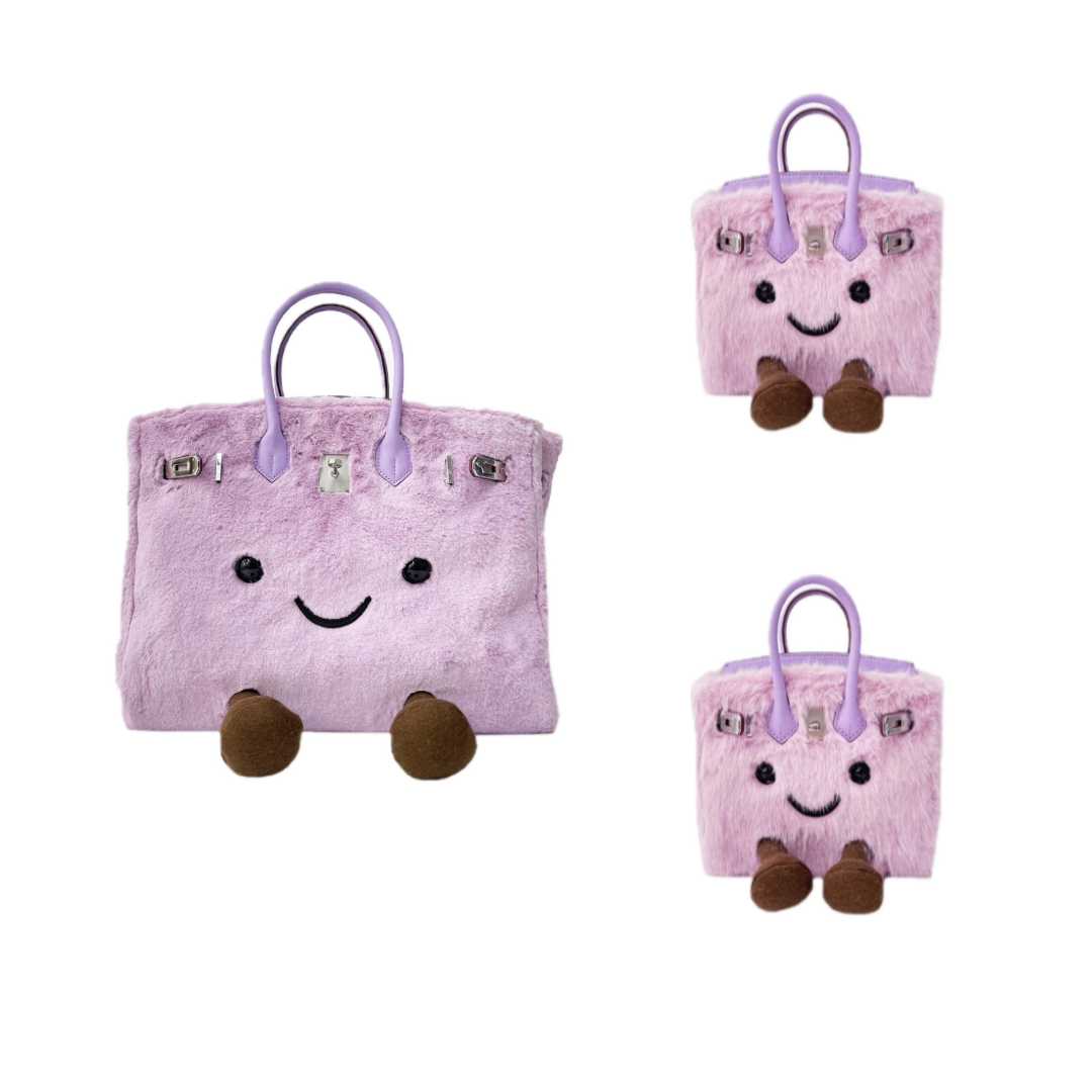 Grande Purple Fluff BK Bag