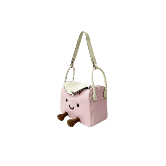Rose Ivory Fluff Cuddle Bag