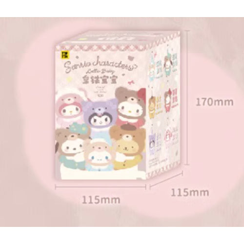 Sanrio Characters Latte Baby Vinyl Plush Pendant Doll Blind Box Sanrio Family Top Toy