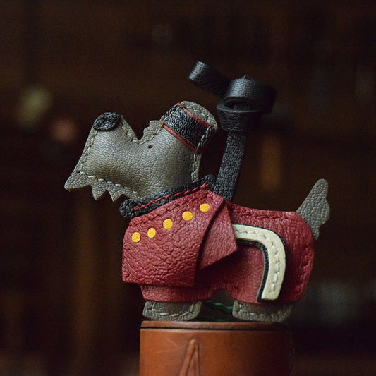 Royal Pup Handmade Leather Charm