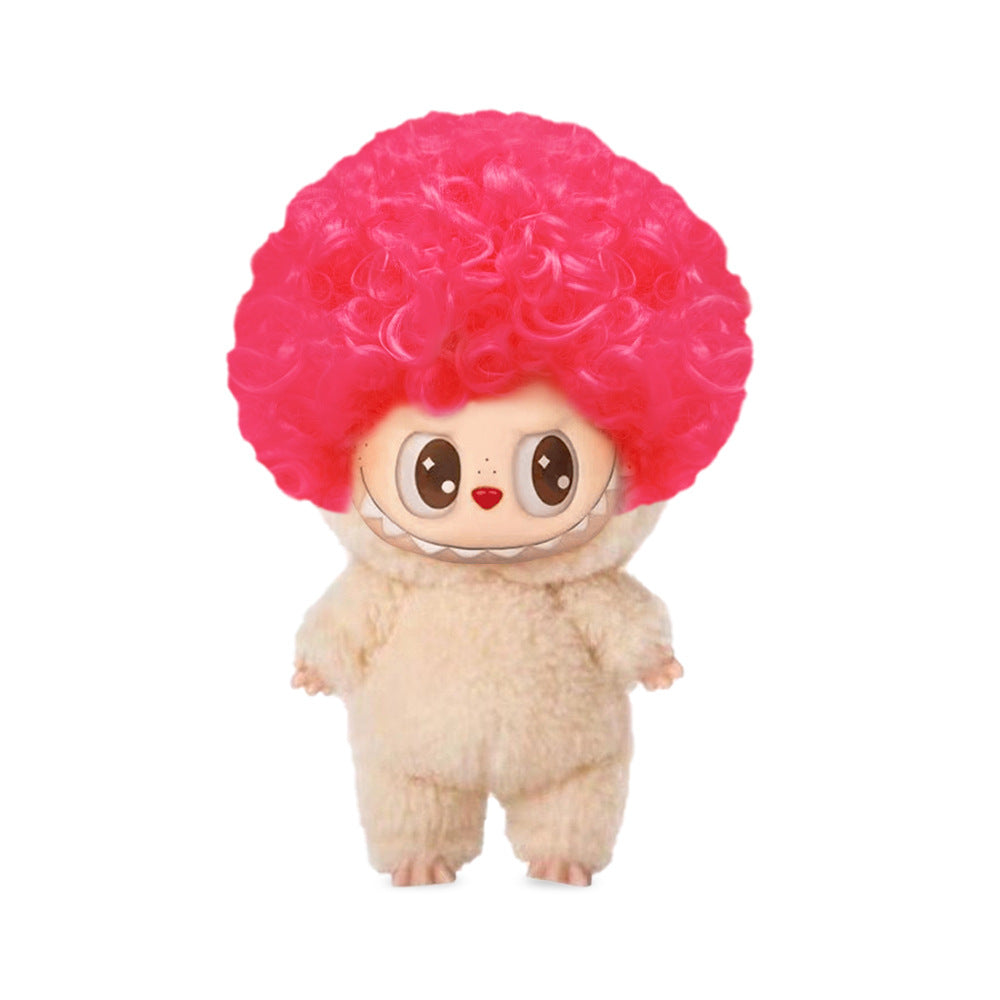 Labubu Curly Afro Wig