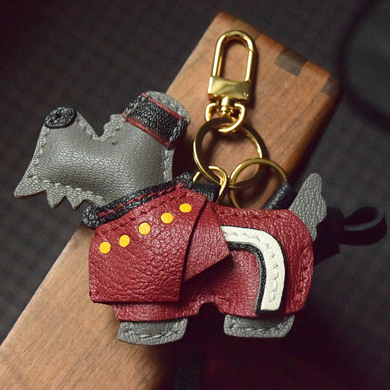 Royal Pup Handmade Leather Charm