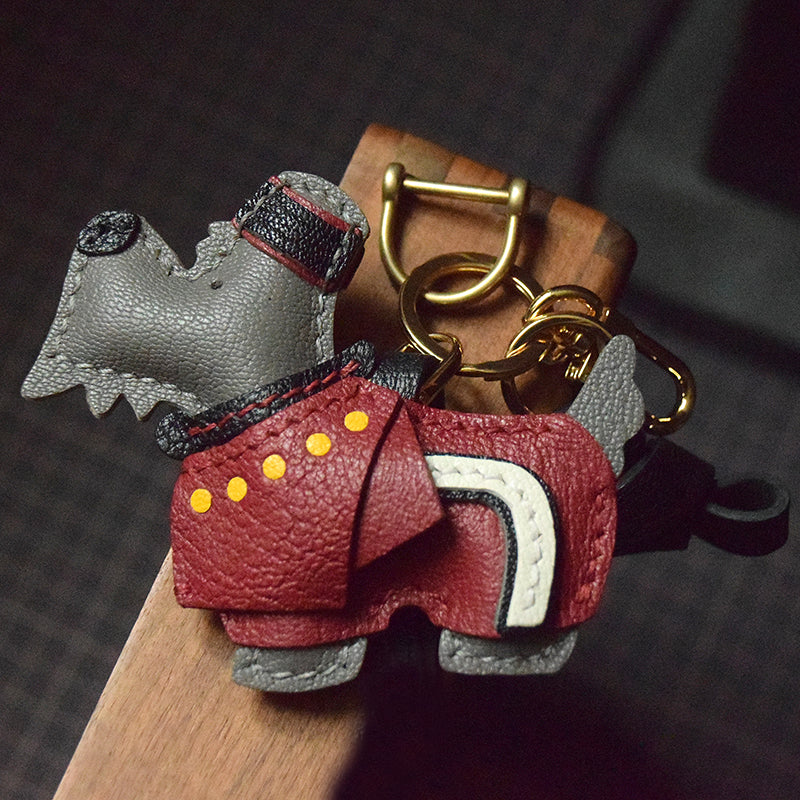 Royal Pup Handmade Leather Charm