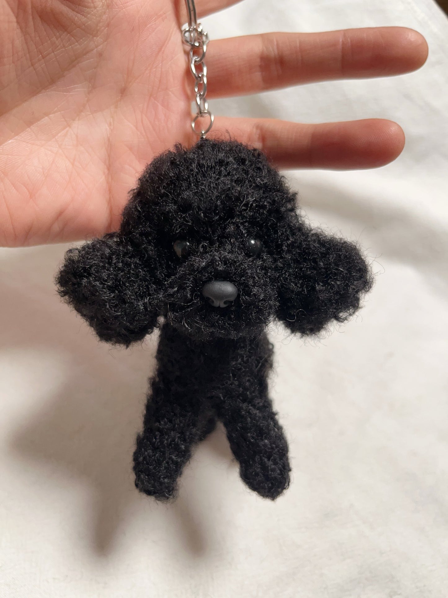 Custom Crochet Puppy Handmade Charm
