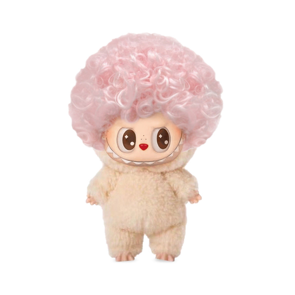 Labubu Curly Afro Wig