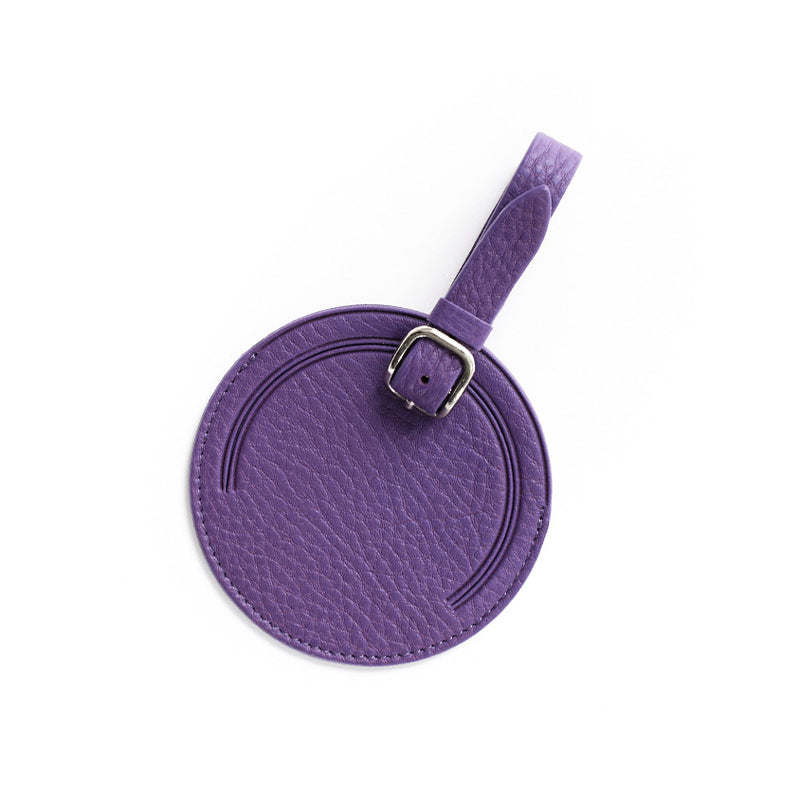 Handmade Leather Luggage Tag
