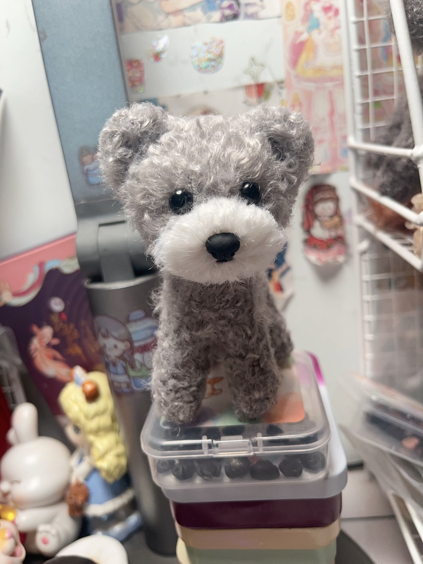 Custom Crochet Puppy Handmade Charm