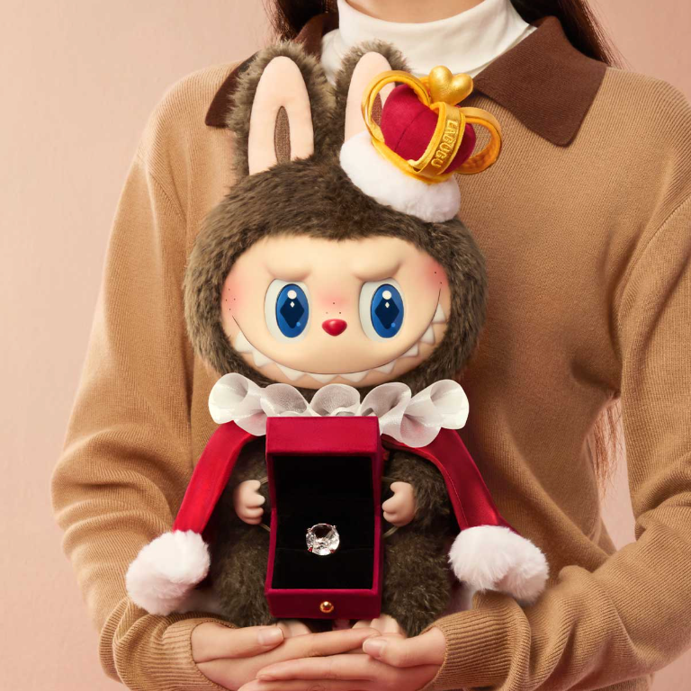 Labubu 38cm The Monsters Let's Checkmate Series Vinyl Plush Doll