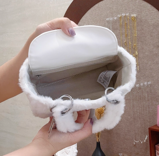 Classic Marshmallow Pluffy Lady Bag