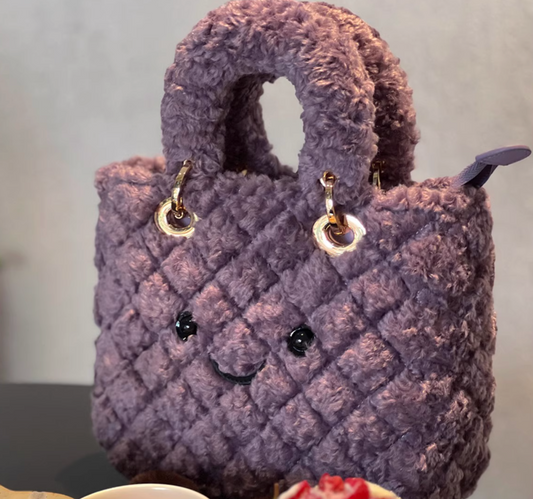 Classic Lilac Taro Lady Fluff Bag